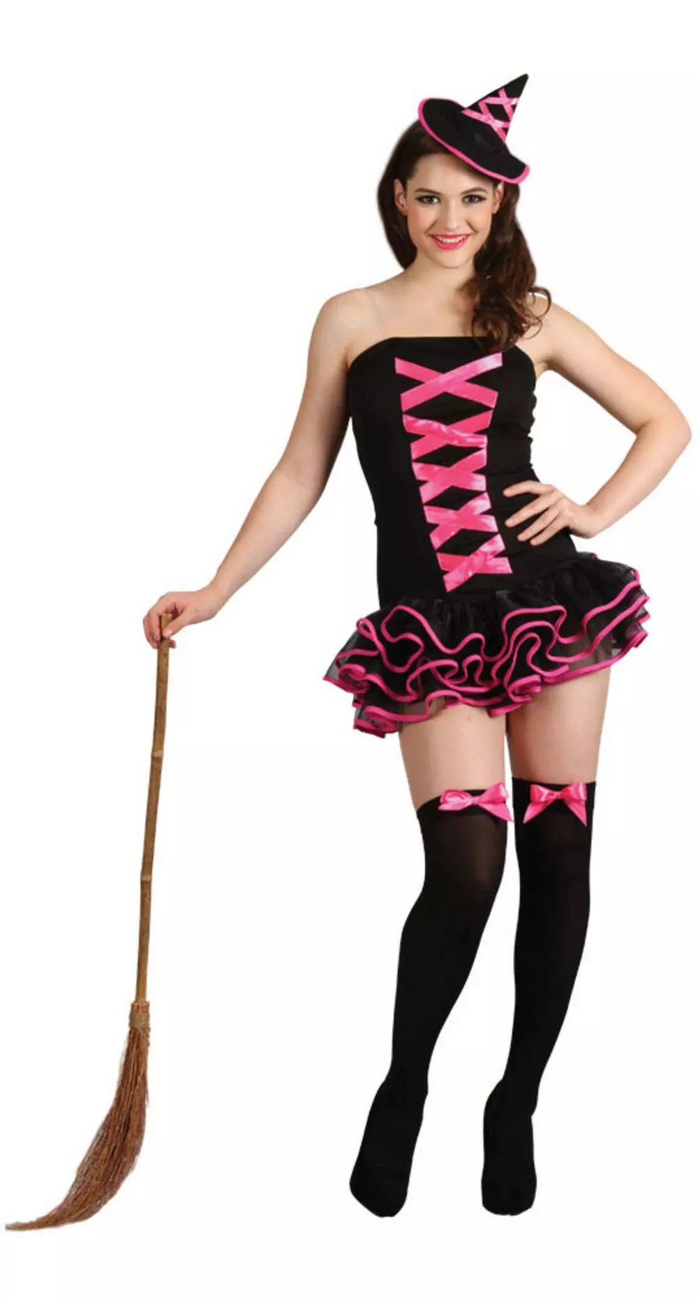 Pink Bewitched Babe Halloween Costume 1 Pink Bewitched Babe Halloween Costume