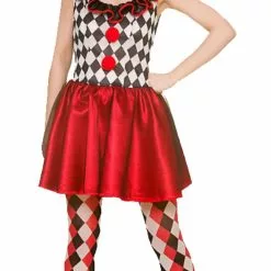 Harlequin Jester Ladies Costume