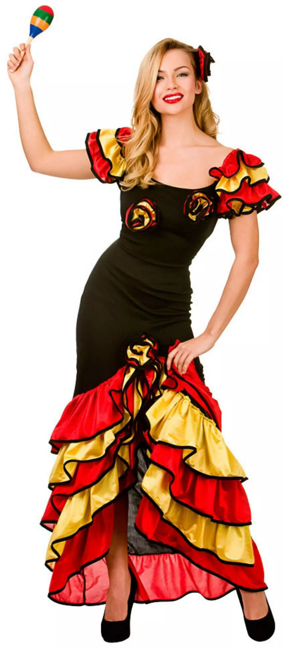 Ladies Rumba Dancer Costume 2 Ladies Rumba Dancer Costume - Image 2