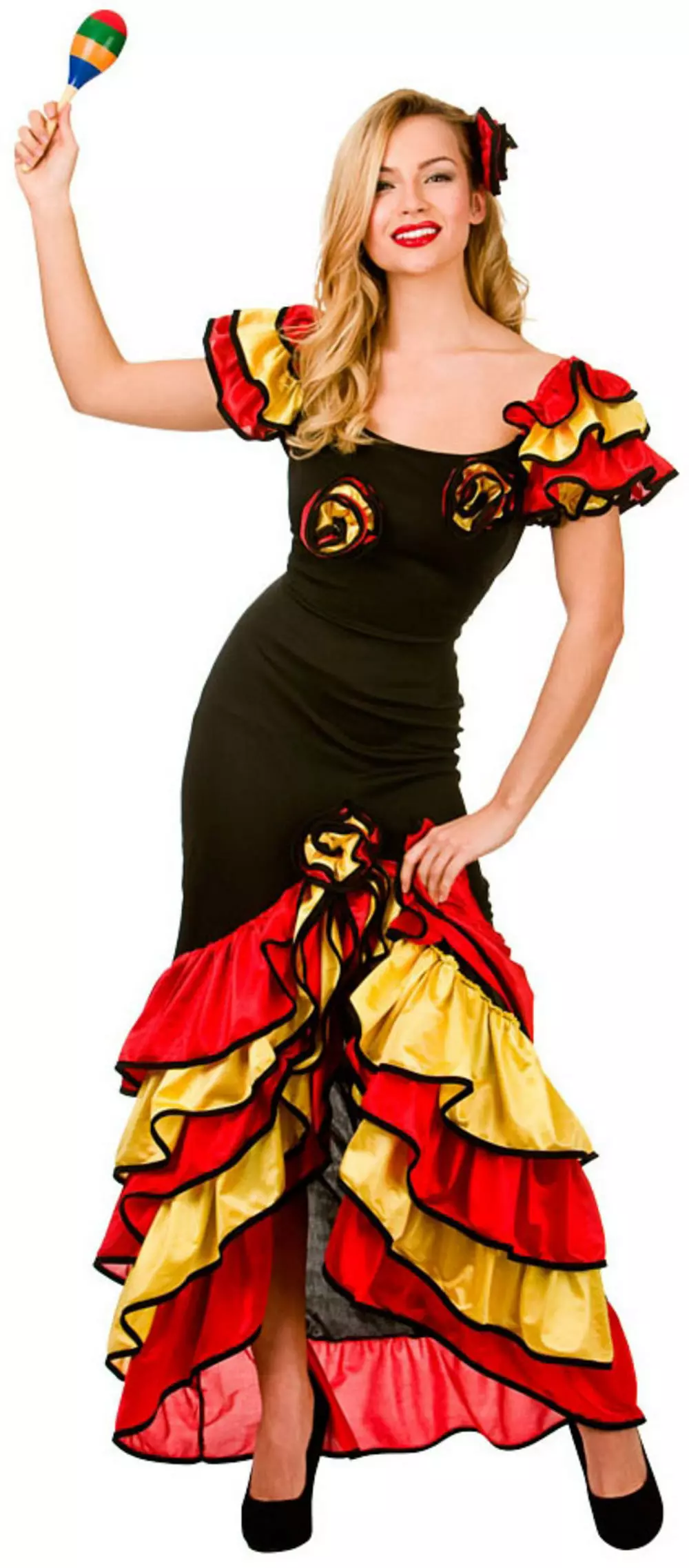 Ladies Rumba Dancer Costume 1 Ladies Rumba Dancer Costume