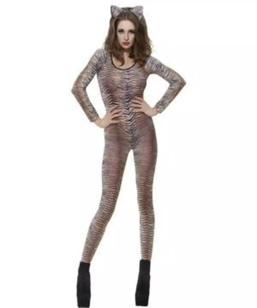 Leopard Print Bodysuit Costume 8 Leopard Print Bodysuit Costume - Image 8