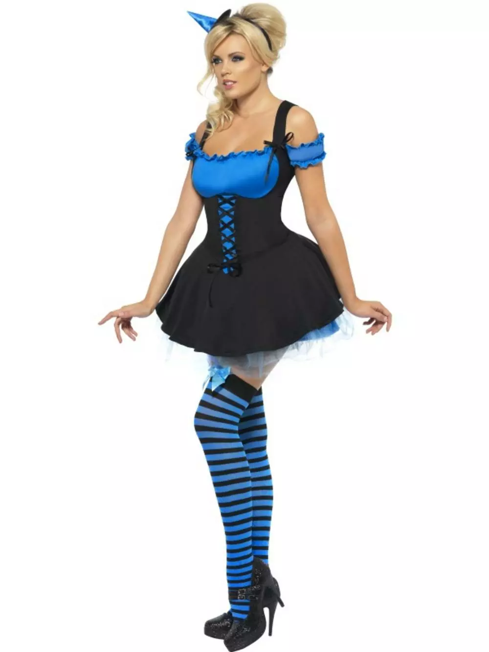 Fever Blue Wicked Witch Costume 3 Fever Blue Wicked Witch Costume - Image 3