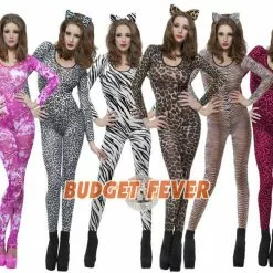 Leopard Print Bodysuit Costume