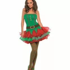 Fever Tutu Elf Christmas Costume