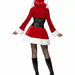 Fever Hooded Santa Costume -All Ladies Costumes Sales lrgscalefever hooded santa back