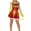 Fever Hot Stuff Fire Girl Costume