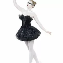 Gothic Swan Masquerade Costume