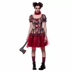 Ladies Vintage Circus Clown Costume