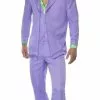 70s Lavender Suit Costume