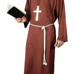 Monk Of The Abbey Brown Costume