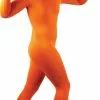 Adult Orange Skinz Bodysuit