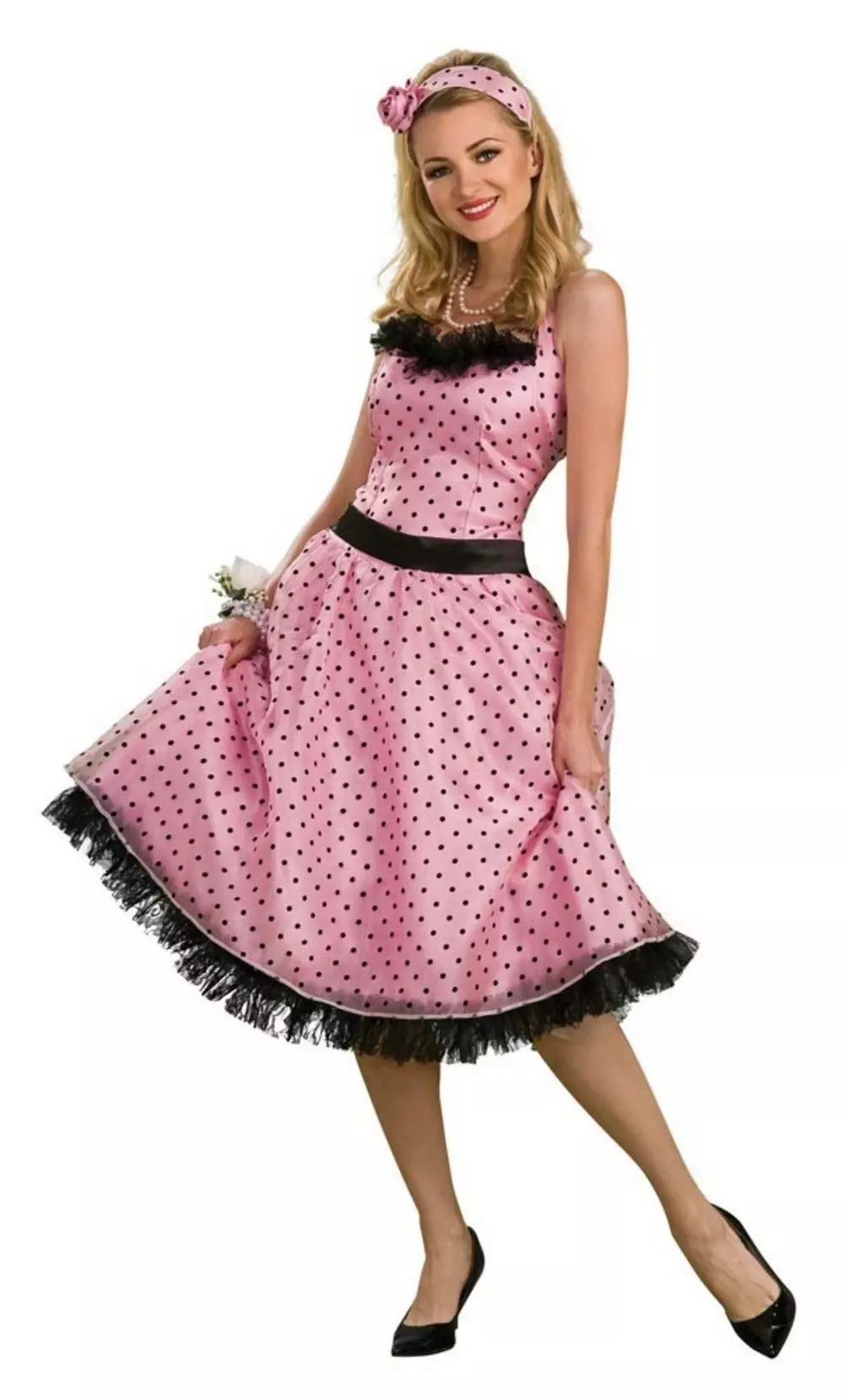 Polka Dot Prom Costume 1 Polka Dot Prom Costume