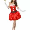 Fever Santa Puffball Costume
