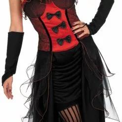 Red Burlesque Dancer Costume
