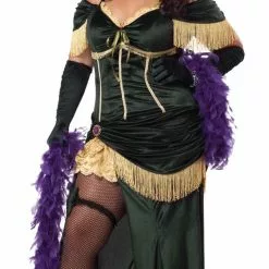 Plus Size Saloon Madame Costume