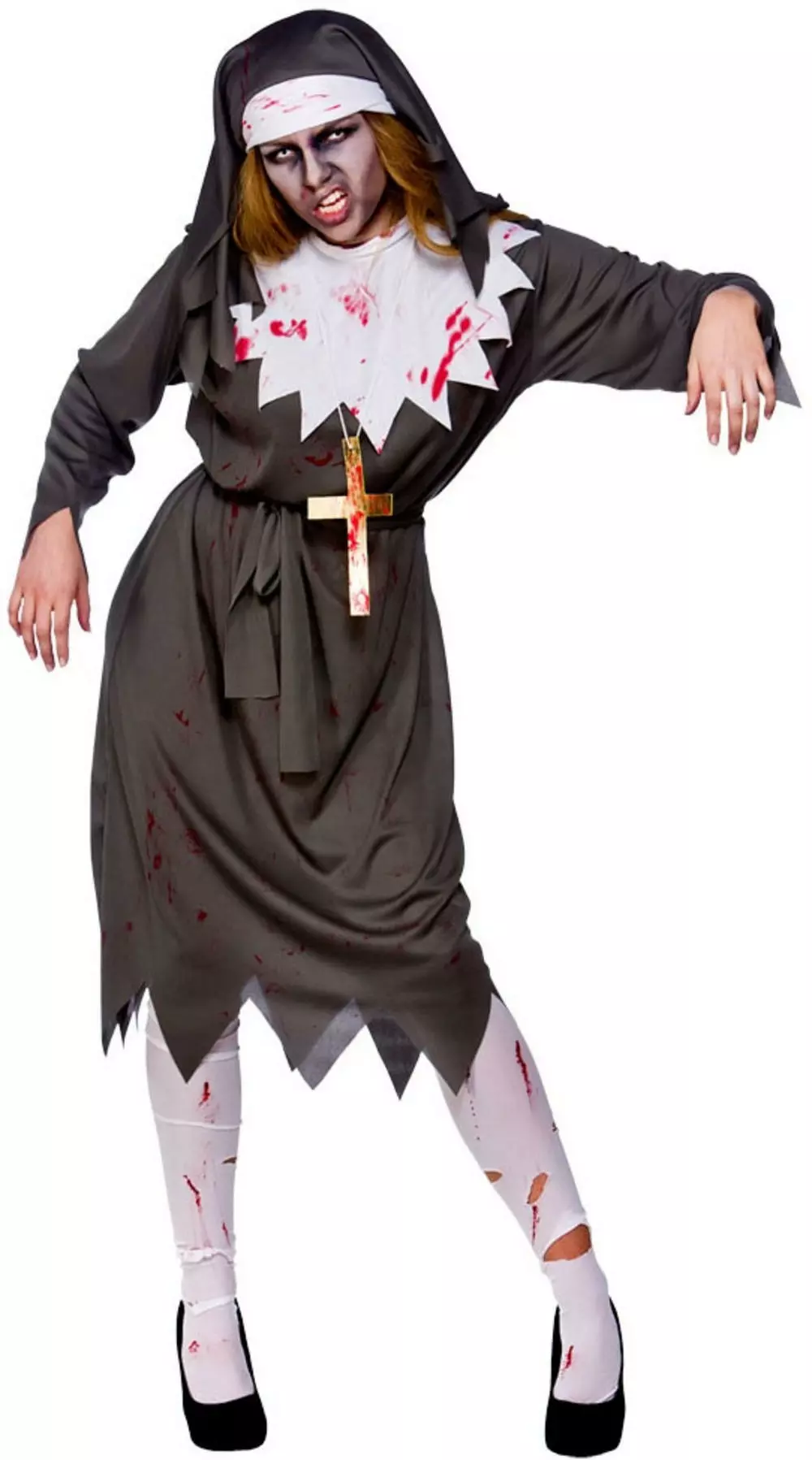 Zombie Satanic Sister Costume 1 Zombie Satanic Sister Costume