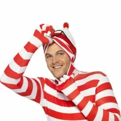 Wheres Wally Second Skin Suit Costume 7 Wheres Wally Second Skin Suit Costume -All Ladies Costumes Sales lrgscalewally skin mask