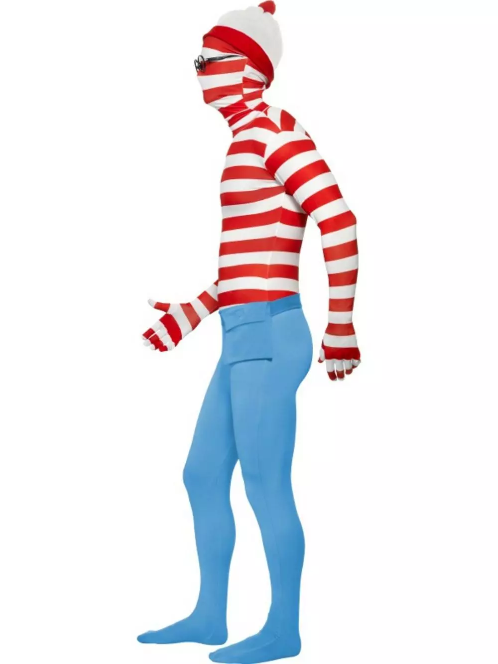 Wheres Wally Second Skin Suit Costume 2 Wheres Wally Second Skin Suit Costume - Image 2